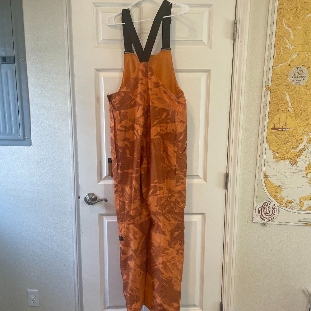 Northface insulated snowbibs